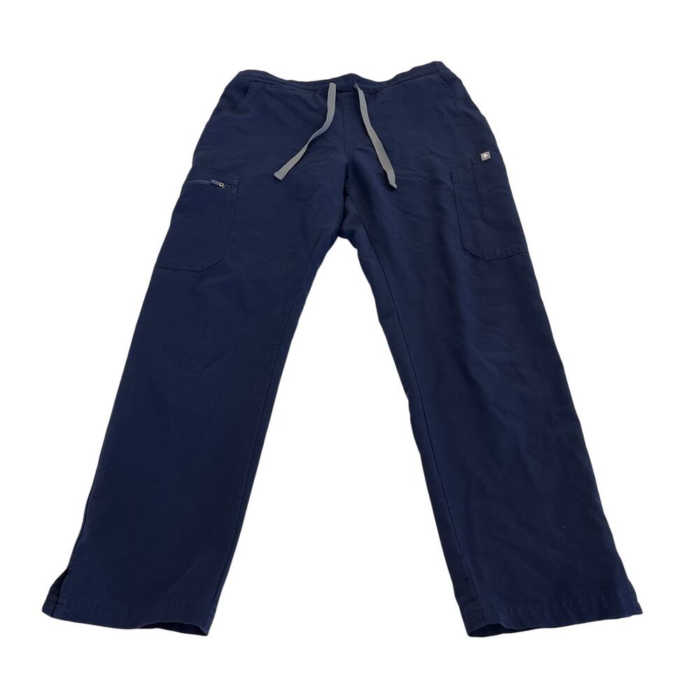 FIGS Yola Skinny Scrub Pants Navy Size Small Petite